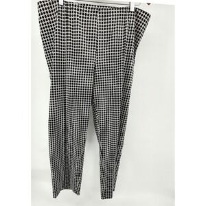 Peter Nygard‎ Women's Geometric Print Pull On Stretch Career Pants